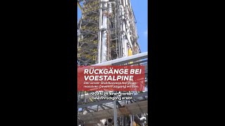 Voestalpine meldet massiven Gewinnrückgang [upl. by Adnowal]