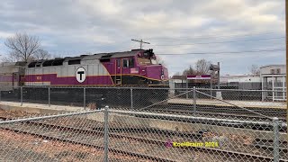 Afternoon Trains at Ayer MA again [upl. by Isle]