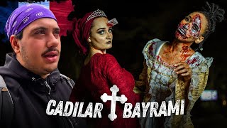 Fransada CADILAR BAYRAMIna Katıldım  Pariste Hallowen Gecesi 🇫🇷 [upl. by Ecnarrot]