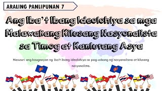 Araling Panlipunan 7 Ang Ibat Ibang Ideolohiya na Nabuo sa Timog at Kanlurang Asya [upl. by Kcirdnekel]