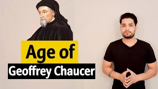 Age of Geoffrey Chaucer History of english literature in hindi [upl. by Olen]