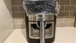 Air fryer GOURMIA  Digital Window Air Fryer  Unboxing Gourmia 6qt air fryer [upl. by Swetlana]