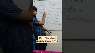 10th Standard Public Exam 2025  Time Table  Practical Exam  Results 10th publicexam timetable [upl. by Iralam]