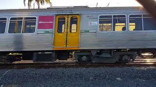 Queensland Trains at Narangba and Lawnton part 2 17012018 [upl. by Ecnerret239]