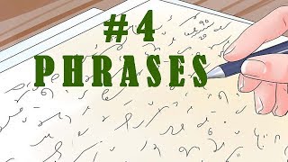 4  Phrases  Shorthand Dictations [upl. by Aydidey]