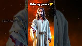 Take my peace my dear child ❤  shorts jesuschrist god [upl. by Dewayne]