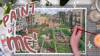 Brooklyn Botanics  paint with me [upl. by Ainafets]