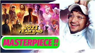 2023 YEAR END MEGAMIX  SUSH amp YOHAN Reaction Video  BEST 250 SONGS OF 2023  JUNIOR REACTS [upl. by Josefa]