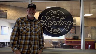 ‘The Landing’ BBQ Café opens in Pangborn Memorial Airport [upl. by Roddie]