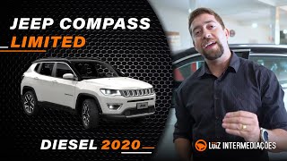 Conheça o novo  JEEP COMPASS Limited Diesel 2020 [upl. by Siari]