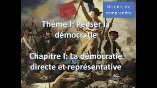 Thème I Comprendre un régime politique  La démocratie [upl. by Noslien]