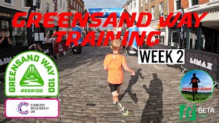 Greensand Way 100 Training  Week 2  Charity Fundraiser  Cancer Research UK [upl. by Smalley]