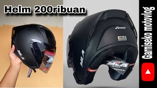 HELM HALF FACE SPOILER MIRIP SHOEI X14 helm MLA ZENIT HANYA 200ribuan‼️ [upl. by Yesima]