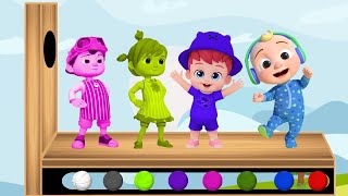 Baby Shark Learns Colors  CoComelon Nursery Rhymes amp Kids Songs 7 [upl. by Sy]