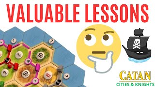 Valuable Lessons Learned  CATAN CITIES amp KNIGHTS  Game 5 [upl. by Netsuj]