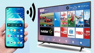 How to share your smartphone internet with any Smart television  TV WiFi tethering and hotspot [upl. by Marcie]