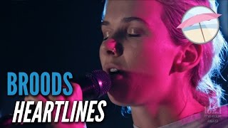 Broods  Heartlines Live at the Edge [upl. by Nuy]