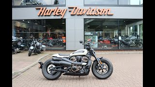 Sportster S VPerformance Exhaust at Guildford HarleyDavidson [upl. by Einnol]