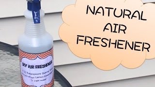 AllNatural Air Freshener 3 INGREDIENT DIY [upl. by Htrahddis263]