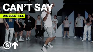 quotCANT SAYquot  Travis Scott  Dreyden Free Choreography [upl. by Nahsyar]