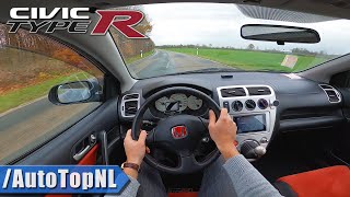 HONDA CIVIC TYPE R EP3  8500RPM Vtec  POV Test Drive by AutoTopNL [upl. by Elleina451]