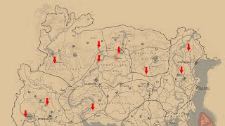 red dead redemption 2 geology for beginners all rock carving locations [upl. by Vladi343]