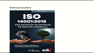 Formas de realizar la información documentada según la ISO 14001 de 2015 Barrera [upl. by Eindys190]