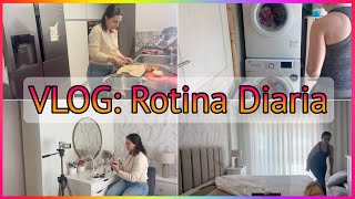 VLOG ROTINA DIARIA  ORGANIZAÇAO DA CASA FIZ ALMOÇO I Bruna Rodrigues [upl. by Lewie369]