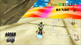 MKWii HD Custom Track  Misty Ruins made by Vulcanus2 RC09 BETA 2 [upl. by Nidraj]