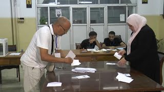 Algeria polling stations shut as Tebboune poised for victory  AFP [upl. by Einafats]