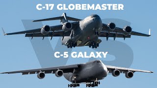 What are the Differences Between the C17 Globemaster III and the C5 Galaxy [upl. by Hock217]