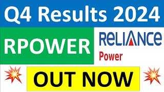 RPOWER Q4 results 2024  RPOWER results today  RPOWER Share News  RPOWER Share latest news [upl. by Aleyam973]