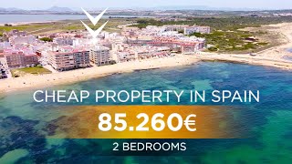 Buy a property in Spain 🌴 Apartment in the center of La Mata and close to the beach in Torrevieja [upl. by Rbma]