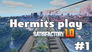 Ep 1 Tutorial Hermitfactory Tour with WelsknightGaming — Hermits Play Satisfactory 10 [upl. by Lot]