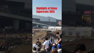 Highlights of Eicma Supercross 2024 italy asmr motovlog motorcycle shortvideo short [upl. by Annayat494]