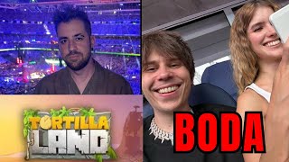 Auron defiende a Rivers y anuncia Tortillaland 3 Rubius se casa Biyín funada [upl. by Elleirad]