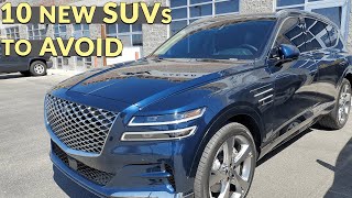 10 New SUVs to AVOID  Here is Why [upl. by Elyrrad455]