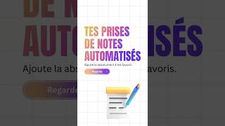 Jai Automatisé 100 de mes prises de notes en Visio avec cette automatisation automation ai [upl. by Funk632]