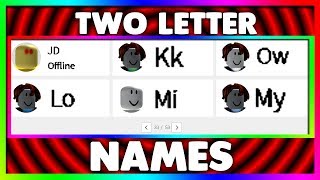 rare roblox usernames TWO [upl. by Luane]