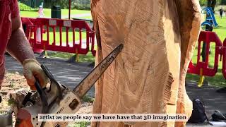 Tree Carvings in Cavan Town [upl. by Christoforo]