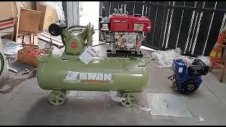 kompresor swan 3 hp high pressure teknan tinggi  engine yanmar TF 65 wa 085938552576 [upl. by Assenev5]