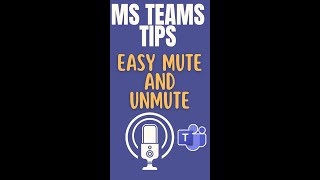 How to mute and unmute your microphone in Teams meetings [upl. by Nevada791]