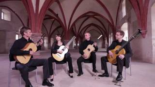 Barrios Guitar Quartet plays Santiago de Murcia  Fandango [upl. by Ahsiea19]