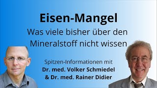 EisenMangel Was viele bisher über den Mineralstoff nicht wissen  Dr Didier amp Dr Schmiedel [upl. by Pate]