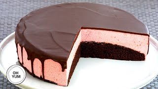 Professional Baker Teaches You How To Make CHOCOLATE MOUSSE CAKE [upl. by Diarmid]