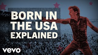 Bruce Springsteen  Born In The USA Explainer [upl. by Akcinehs]