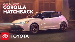 2024  2025 Toyota Corolla Hatchback Overview  Toyota [upl. by Maryjane]