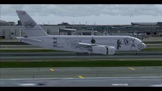 FS2004 AIRBUS A380 quotGAME OF THRONESquot livery [upl. by Alvord]