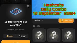 hash cats Daily Combo Card 10 September 2024 [upl. by Rowley]