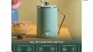 Electric kettle for baby food while travelling MY Experiencereviews parenthood babyfood [upl. by Ahtreb870]